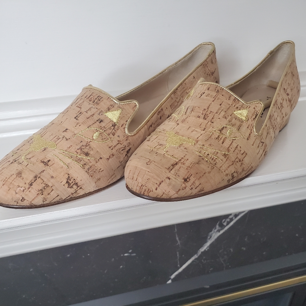 JON JOSEF CORK LOAFERS